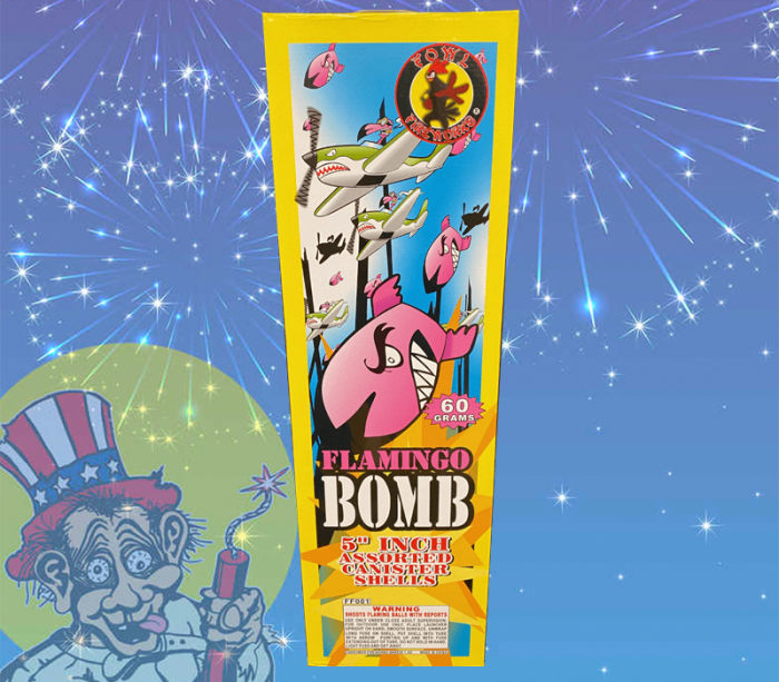FLAMINGO BOMB – Krazy Kaplans Fireworks