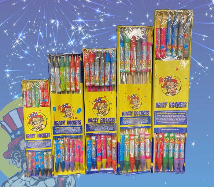 KRAZY ROCKET 1oz – Krazy Kaplans Fireworks